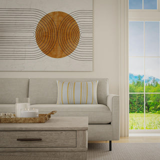 Rizzy Pillows T25090 White/Yellow Room Image Feature