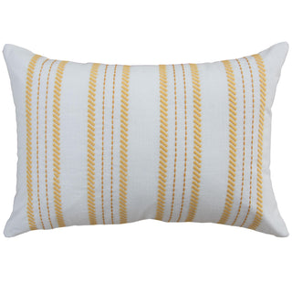 Rizzy Pillows T25090 White/Yellow main image