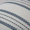 Rizzy Pillows T25091 White/Blue Corner Image