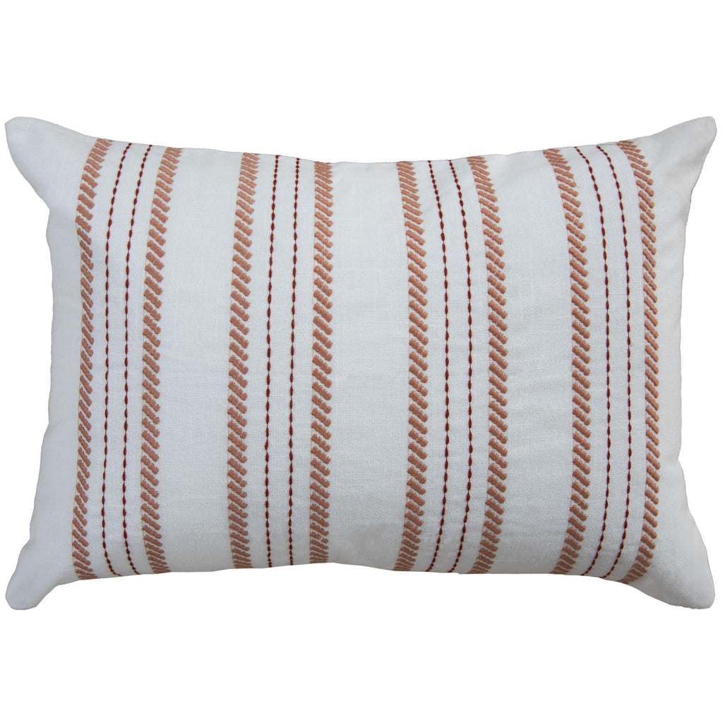 Rizzy Pillows T25092 White/Rust main image