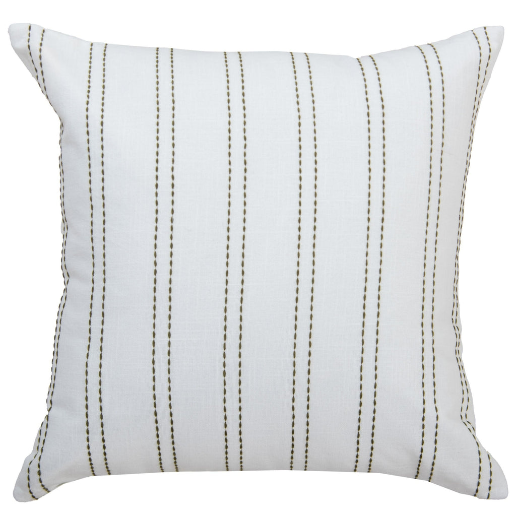 Rizzy Pillows T25094 White/Green main image