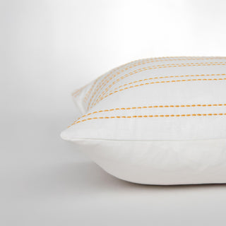 Rizzy Pillows T25097 White/Yellow Edge Image