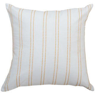 Rizzy Pillows T25097 White/Yellow main image