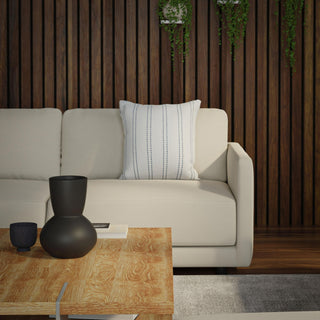 Rizzy Pillows T25098 White/Blue Room Image Feature