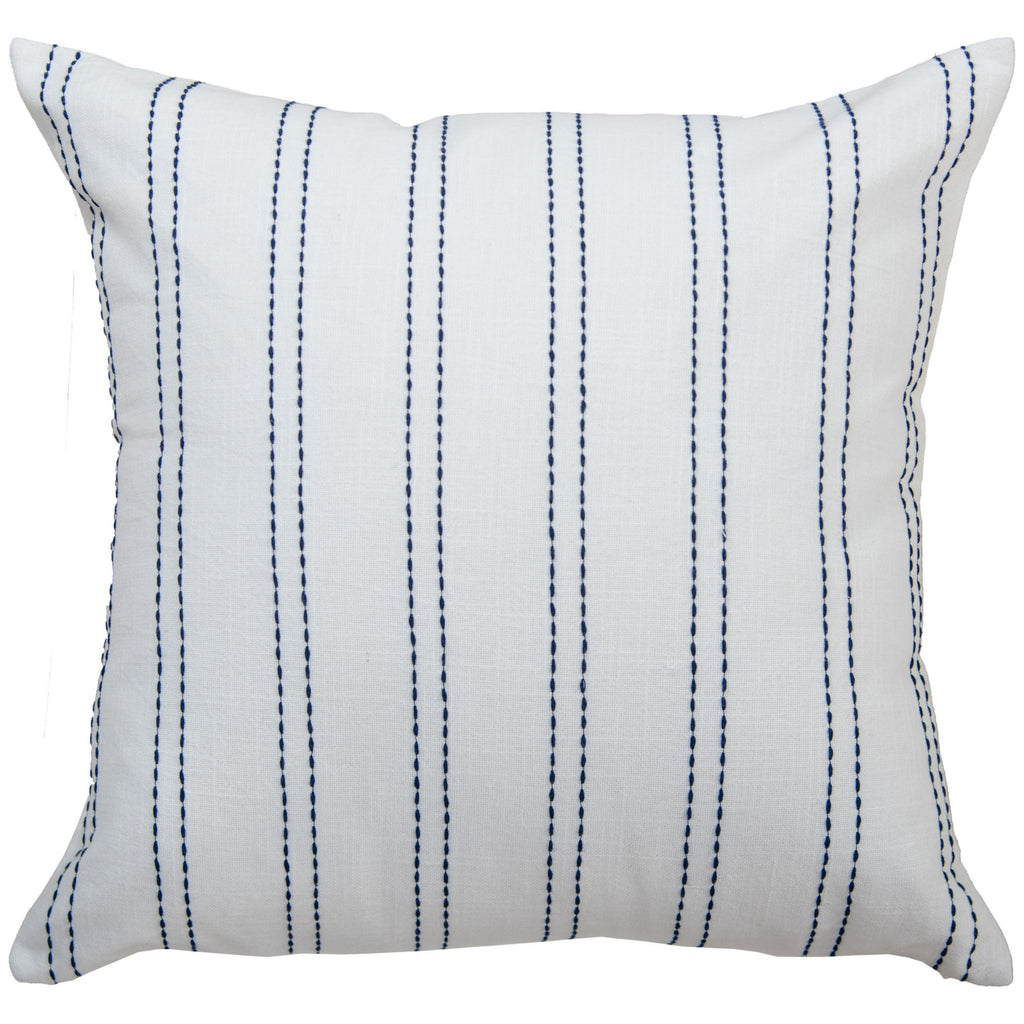 Rizzy Pillows T25098 White/Blue main image