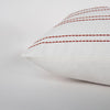 Rizzy Pillows T25099 White/Rust Edge Image