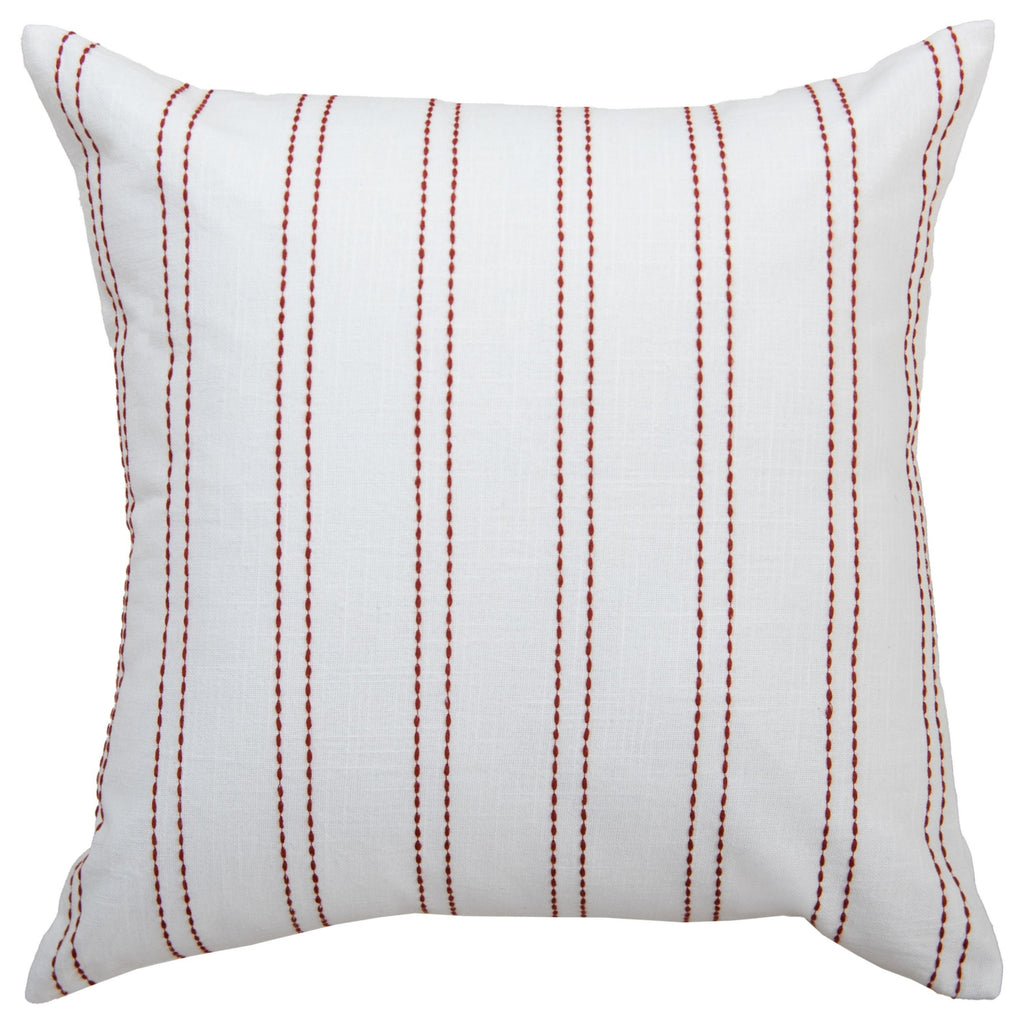 Rizzy Pillows T25099 White/Rust main image