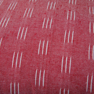 Rizzy Pillows T25101 White/Red Angle Image