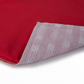 Rizzy Pillows T25101 White/Red Detail Image