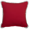 Rizzy Pillows T25101 White/Red Room Image Feature