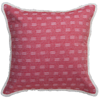 Rizzy Pillows T25101 White/Red main image