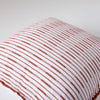 Rizzy Pillows T25106 White/Terracottoa Corner Image
