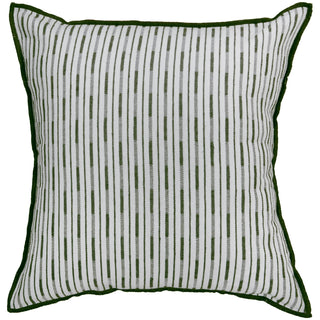 Rizzy Pillows T25111 White/Green main image
