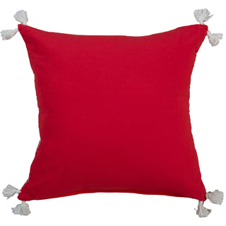 Rizzy Pillows T25112 Red/White Room Image Feature