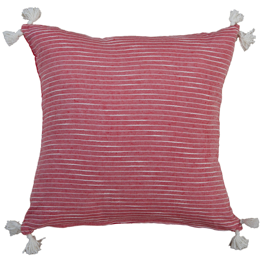 Rizzy Pillows T25112 Red/White main image