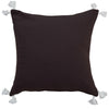 Rizzy Pillows T25115 Coffee/White Room Image Feature