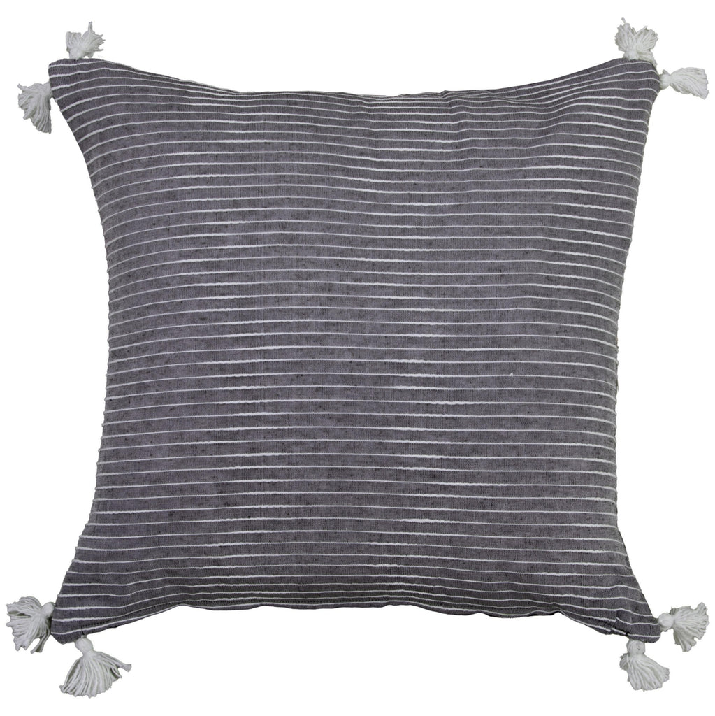 Rizzy Pillows T25115 Coffee/White main image