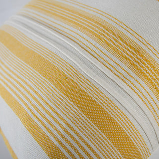 Rizzy Pillows T25117 White / Yellow Angle Image
