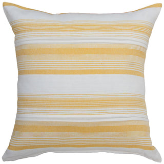 Rizzy Pillows T25117 White / Yellow main image