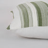 Rizzy Pillows T25118 White/Dark Green Edge Image