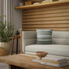 Rizzy Pillows T25118 White/Dark Green Room Image Feature