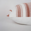Rizzy Pillows T25120 White/Rust Edge Image