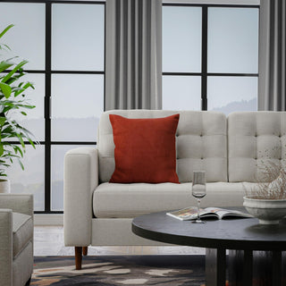 Rizzy Pillows T25122 Rust Room Image Feature