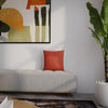 Rizzy Pillows T25261 Rust Room Image Feature