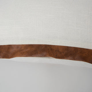 Rizzy Pillows T25734 Ivory/Saddle Angle Image
