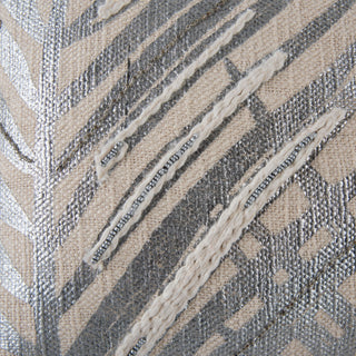 Rizzy Pillows T27070 Silver/Natural Corner Image