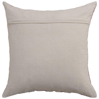 Rizzy Pillows T27071 Red/ Natural Room Image Feature