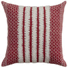 Rizzy Pillows T27071 Red/ Natural main image