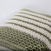 Rizzy Pillows T27073 Green/ Natural Corner Image