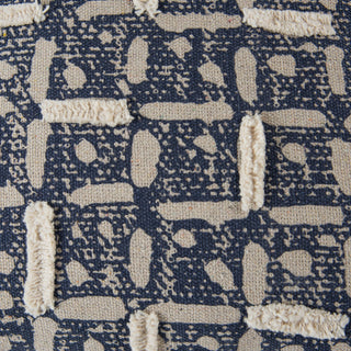 Rizzy Pillows T27077 Blue/ Natural Angle Image