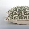 Rizzy Pillows T27078 Green/ Natural Edge Image