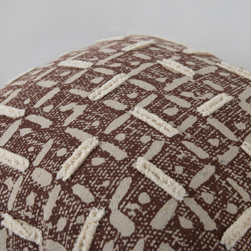 Rizzy Pillows T27084 Brown/Natural Corner Image