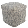 Rizzy Poufs T27086 Natural / Blue Main Image