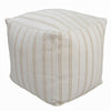 Rizzy Poufs T27089 Ivory / Natural Main Image