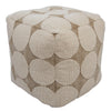 Rizzy Poufs T27091 Natural Main Image