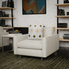 Rizzy Pillows T27106 Natural/ Green Room Image Feature