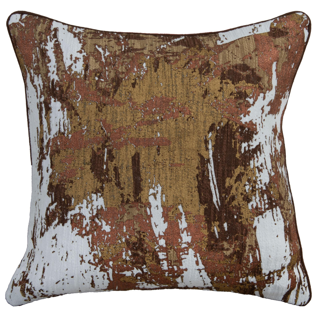 Rizzy Pillows T27107 Ivory/ Copper/ Gold main image