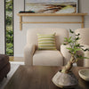 Rizzy Pillows T27108 Natural/ Green Room Image Feature