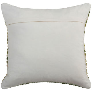 Rizzy Pillows T27108 Natural/ Green Room Image Feature