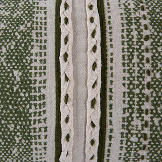 Rizzy Pillows T27114 Green/ Natural Angle Image