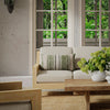 Rizzy Pillows T27114 Green/ Natural Room Image Feature