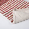 Rizzy Pillows T27118 Berry/ Natural Detail Image