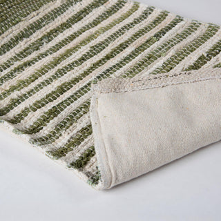 Rizzy Pillows T27119 Green/ Natural Detail Image