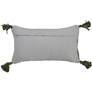 Rizzy Pillows T27119 Green/ Natural Room Image Feature
