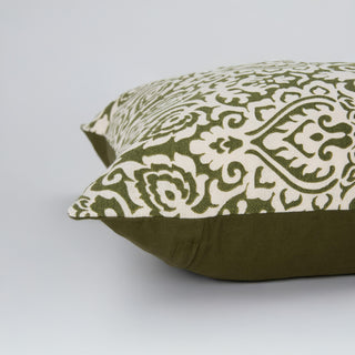 Rizzy Pillows T27129 Green Edge Image