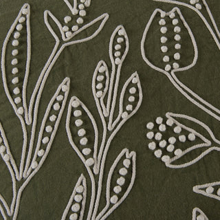 Rizzy Pillows T27136 Green/Natural Corner Image